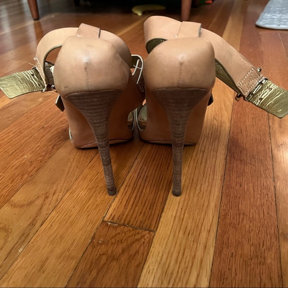 Report Signature nude strappy platform heels size 7.5 - Picture 5 of 7